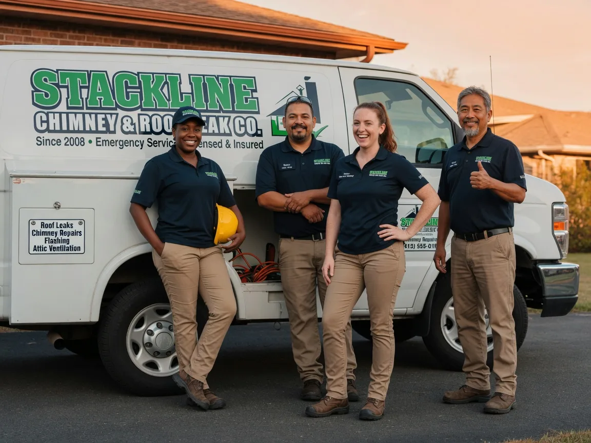 Chimney flashing repair company in Wynot, NE